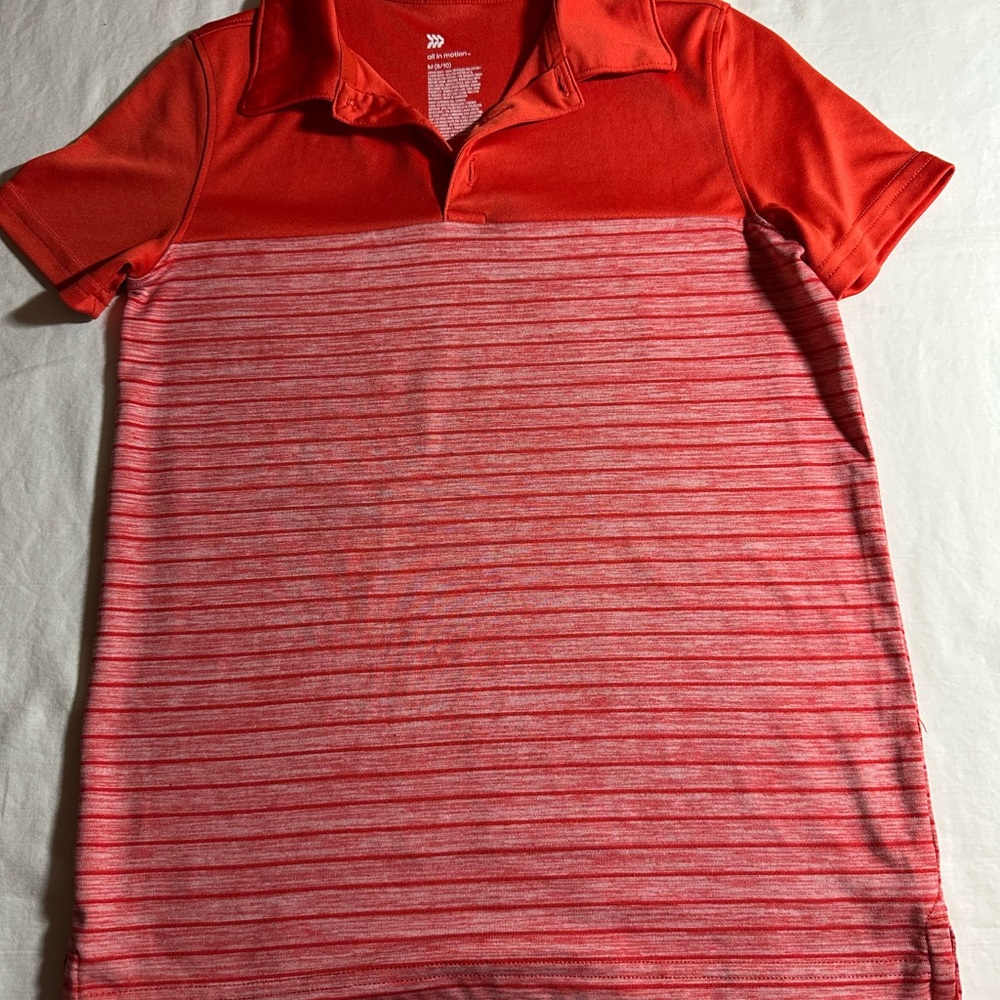 All in Motion Red Kids Polo Shirt